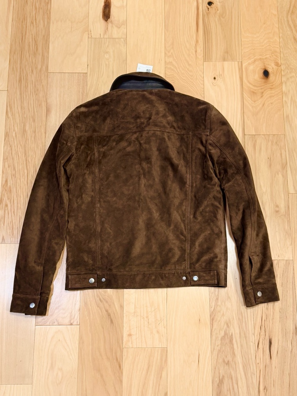 NWT Quince Men’s Italian Suede Trucker Jacket - Picture 6 of 9